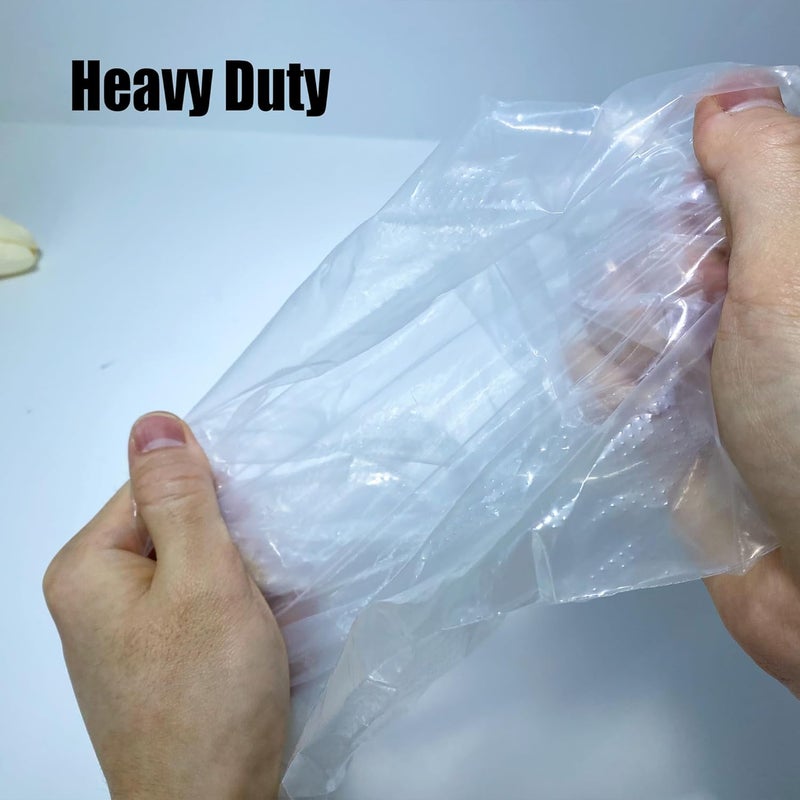 Aogigigio 20Pcs Rain Covers for Shoe Clear - Waterproof Disposable Plastic Clear Heavy Duty Shoe Covers for Men and Women - Image 5